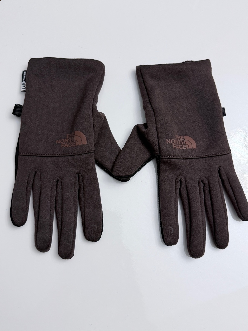 The North Face Unisex Brown Etip Touchscreen Gloves XS / TP